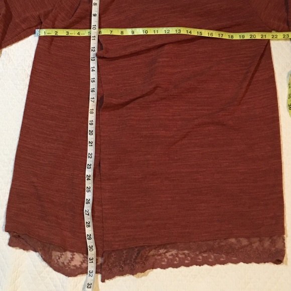 Kori Womens America Wrap Cardigan Sweater Rust Size Small - Picture 5 of 9